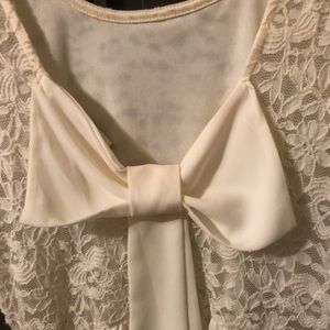 Windsor White Lacey Dress (L)